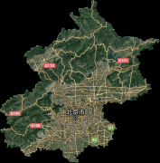  北京市卫星图高清版大 