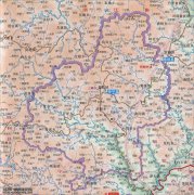 宁德市寿宁县地图