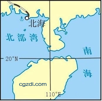 中国主要港口城市－北海