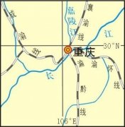 中国主要铁路枢纽－重庆
